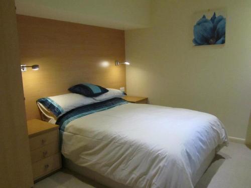 Katil atau katil-katil dalam bilik di Upper Grippath Farm Holiday Cottages