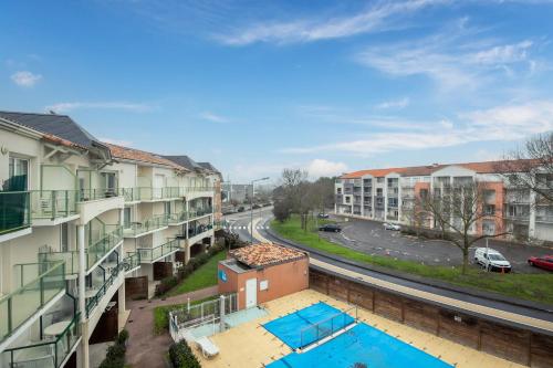 200m du port - Appart 4 pers, piscine, terrasse