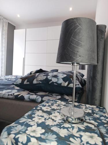 Postel nebo postele na pokoji v ubytování Apartament przy Kopalni Srebra