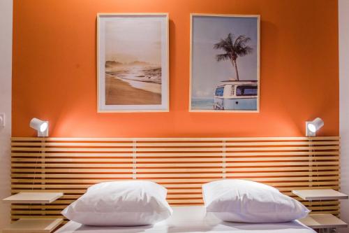 Posteľ alebo postele v izbe v ubytovaní L'Indigo Urbain - 1 Chambre