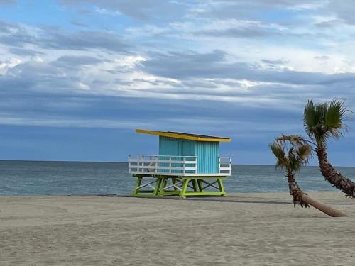 Studio 170m Plage de Sable, Clim & Parking