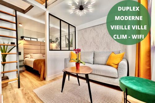 DUPLEX LE GESÙ - VIEILLE VILLE - CLIM - WIFI