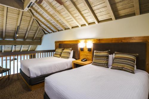 Postel nebo postele na pokoji v ubytování Sunriver Resort