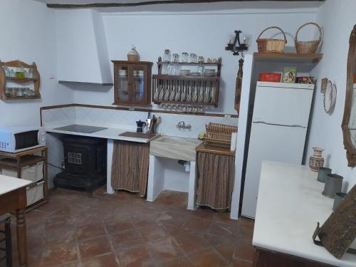Η κουζίνα ή μικρή κουζίνα στο Casa de Mirasierra