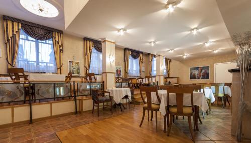 Khu vực ghế ngồi tại Hotel Tanne