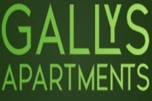a green sign with the words energy departments on it at Gallys Apartments in Prague