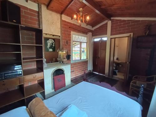 Postel nebo postele na pokoji v ubytování BioHotel Ecohouse