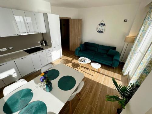 Kuchyň nebo kuchyňský kout v ubytování Apartment Escape