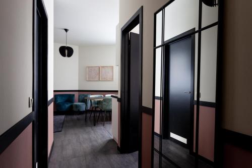 Χώρος καθιστικού στο Hey - Aparthotel Brussels