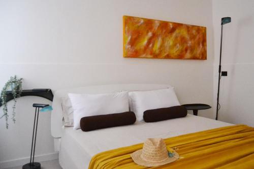 Ένα ή περισσότερα κρεβάτια σε δωμάτιο στο Alto Adriatico Apartments