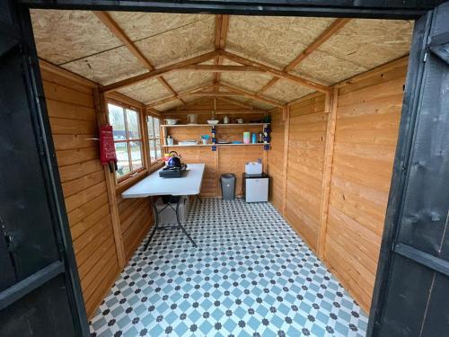 Gallery image of 2 Rent A glamping Tent with comfy double bed, small sofa bed and kitchenette NO BEDDING SUPPLIED in Narberth