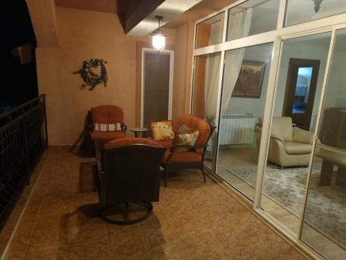 Χώρος καθιστικού στο Villa Diana Apartments