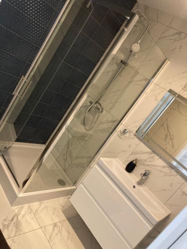 Ένα μπάνιο στο Apartament 2B-4 Żarnowska