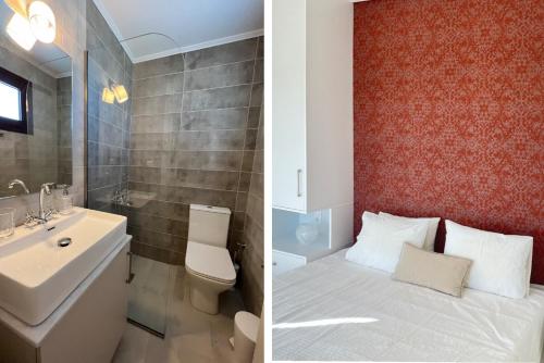 Koupelna v ubytování Brand new luxury Villa Dafne with Heated pool