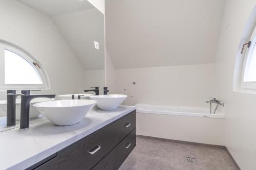 Bilik mandi di Apartments Park Šiška Ljubljana