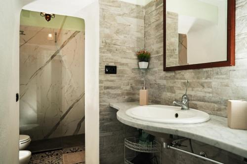 Koupelna v ubytování B & B Agrigento antica