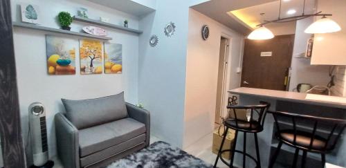 Η κουζίνα ή μικρή κουζίνα στο Mistow LoopTower@Limketkai