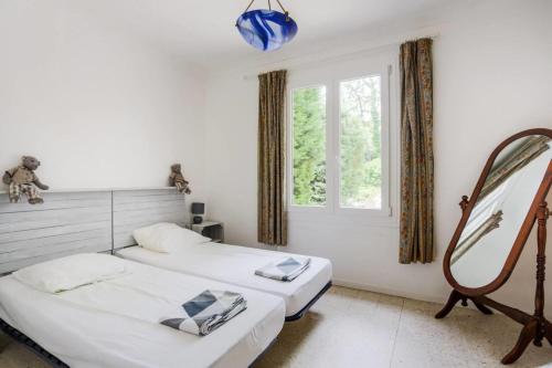 Postel nebo postele na pokoji v ubytování Villa 6 guests 30 min from Cannes - Private Pool