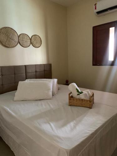 Кровать или кровати в номере Casaluardosmilagres