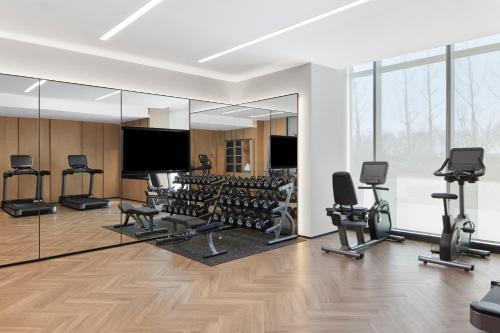 Pusat kecergasan dan/atau kemudahan kecergasan di Fairfield by Marriott Changzhou Jintan