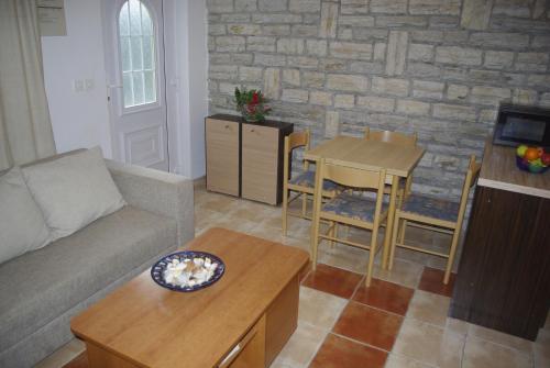 Χώρος καθιστικού στο Apartment Petar