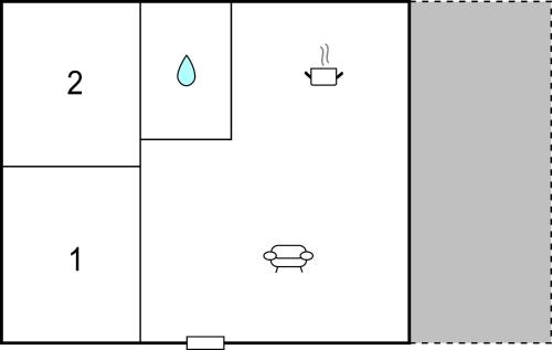 a diagram of the reaction of two different liquids at 2 Bedroom Nice Home In Årjäng in Årjäng