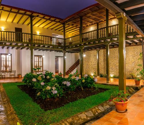 Zahrada ubytování La Xalca Hotel - Asociado Casa Andina