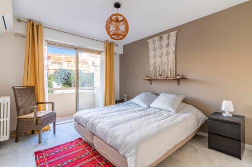 Le Mistral - Appt avec deux balcons à Cannes