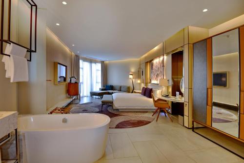 The Houghton Hotel, Spa, Wellness & Golfにあるベッド