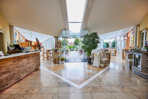 Η κουζίνα ή μικρή κουζίνα στο Flair Hotel Zum Schwarzen Reiter