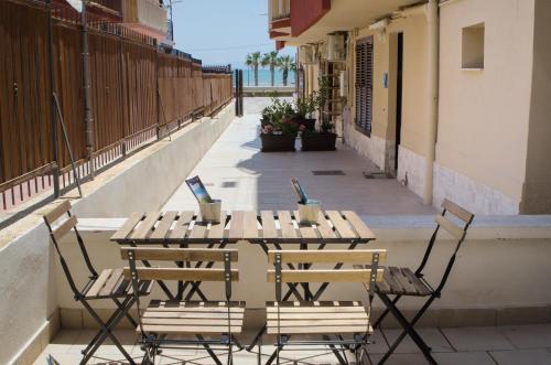 Balkón nebo terasa v ubytování Guest House del Lido