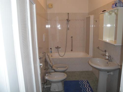 Koupelna v ubytování La Piazza B&B