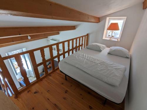 Postel nebo postele na pokoji v ubytování Le gîte de Marie