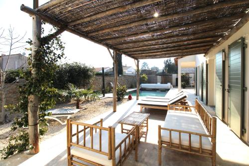 Villa LOLILE Golfe St Tropez avec piscine privée - 4 chambres