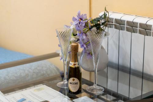 Krevet ili kreveti u jedinici u objektu Monteoliveto Bed & Breakfast