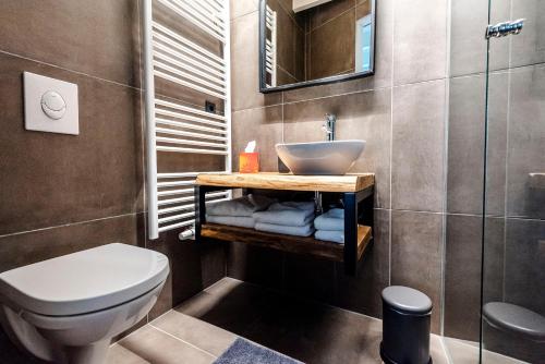 Koupelna v ubytování Zandvoort Lodge