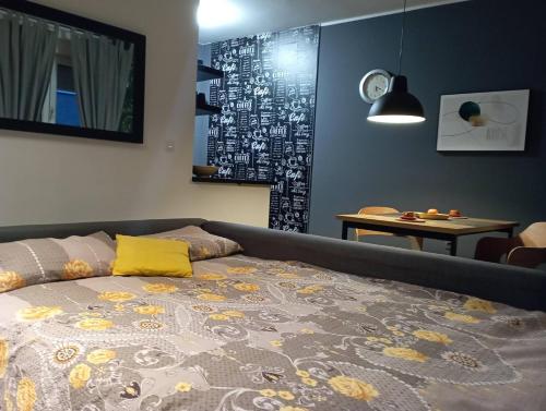 Krevet ili kreveti u jedinici u okviru objekta Sun Center Apartment