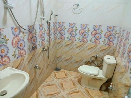 Koupelna v ubytování Anuk Villa