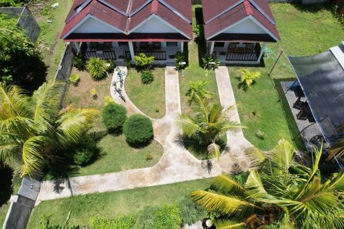 Jardín al aire libre en parida bungalow