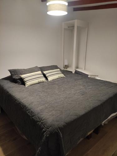 Ένα ή περισσότερα κρεβάτια σε δωμάτιο στο Cabaña 2 Neuling - Reñaca