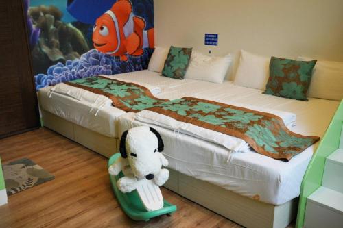 The Hide Bed and breakfastにあるベッド