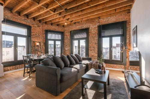 Authentic apartment in the city of Antwerp