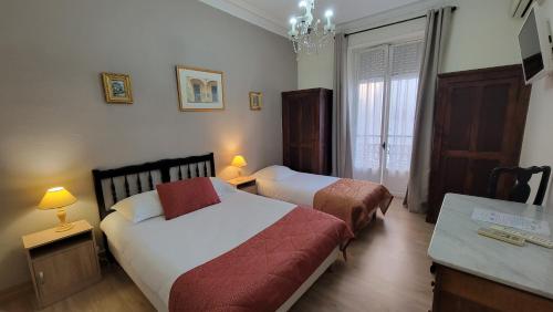 Ένα ή περισσότερα κρεβάτια σε δωμάτιο στο Villa Eden