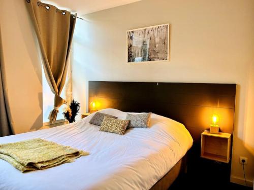 Posteľ alebo postele v izbe v ubytovaní Vieux-Lille - Superbe appartement fonctionnel
