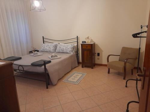Кровать или кровати в номере Sole dei Colli