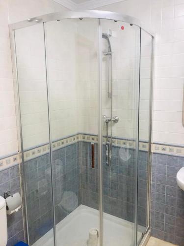 Koupelna v ubytování Hostal Tres Soles