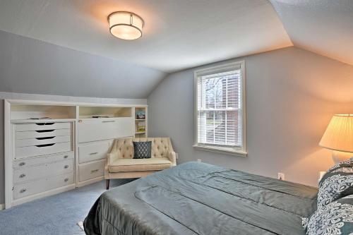 Katil atau katil-katil dalam bilik di Spacious Lexington Studio 2 Miles to Rupp Arena