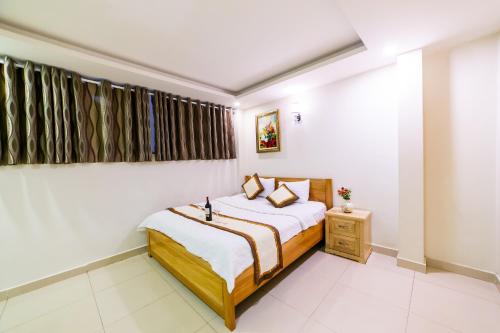 Кровать или кровати в номере Europa Hotel