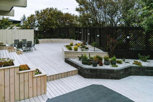 Jardin de l'établissement Smart Luxury - Gaming Arena, Gym, Sauna and Jacuzzi