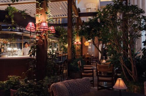 Restaurace v ubytování Soho House Tel Aviv